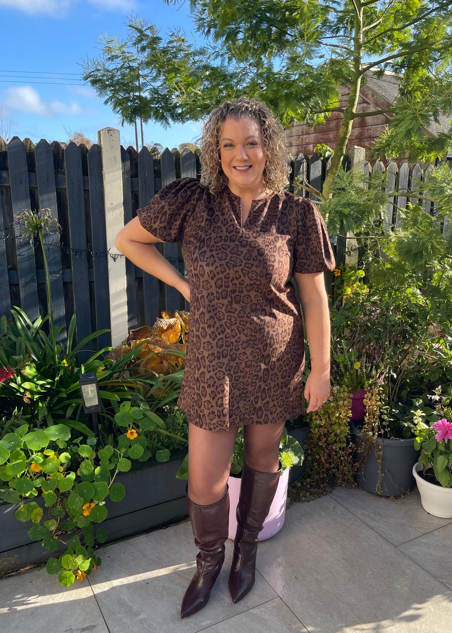 Sienna Leopard Print Mini