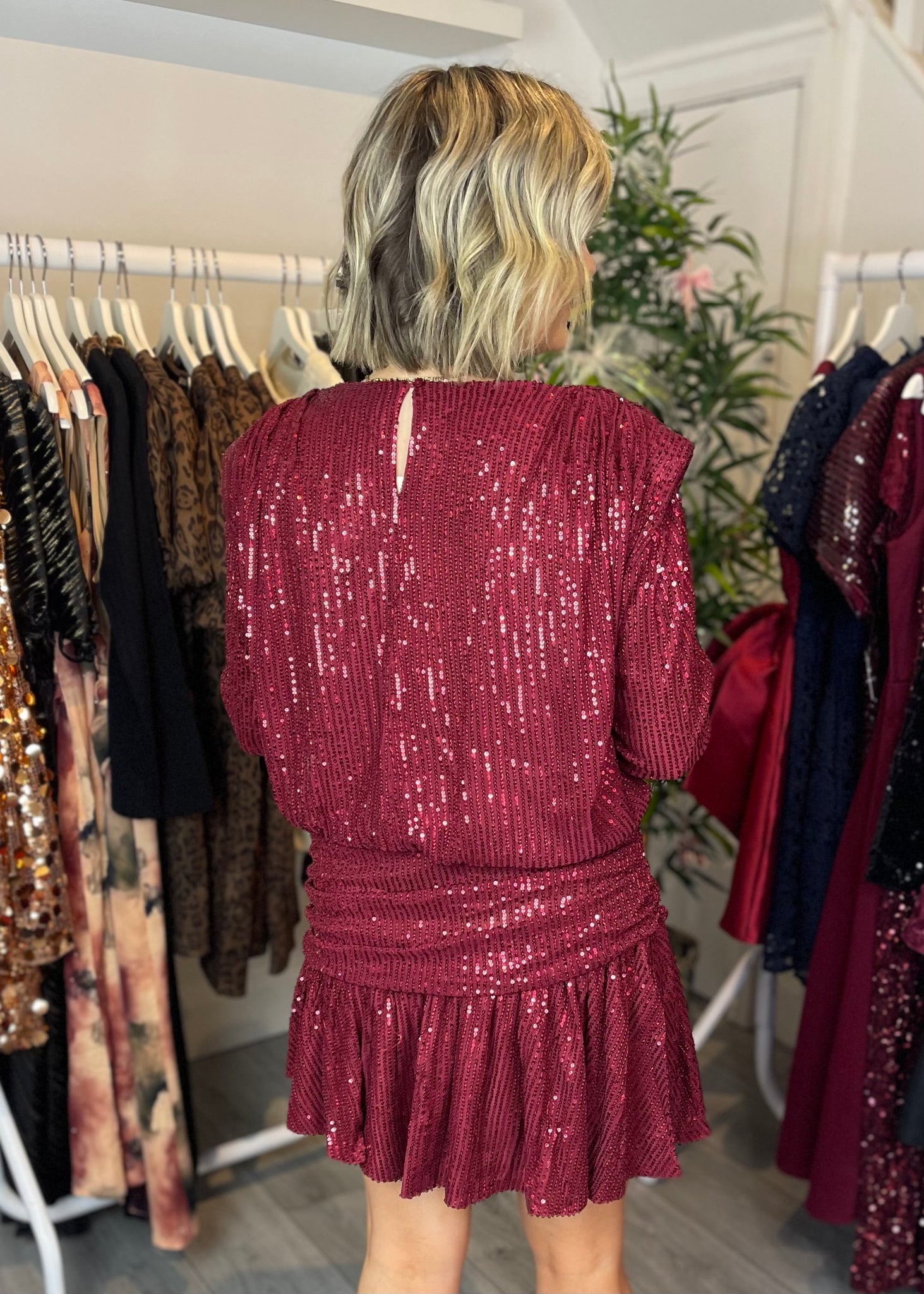 Ruby Mini Sequin Dress