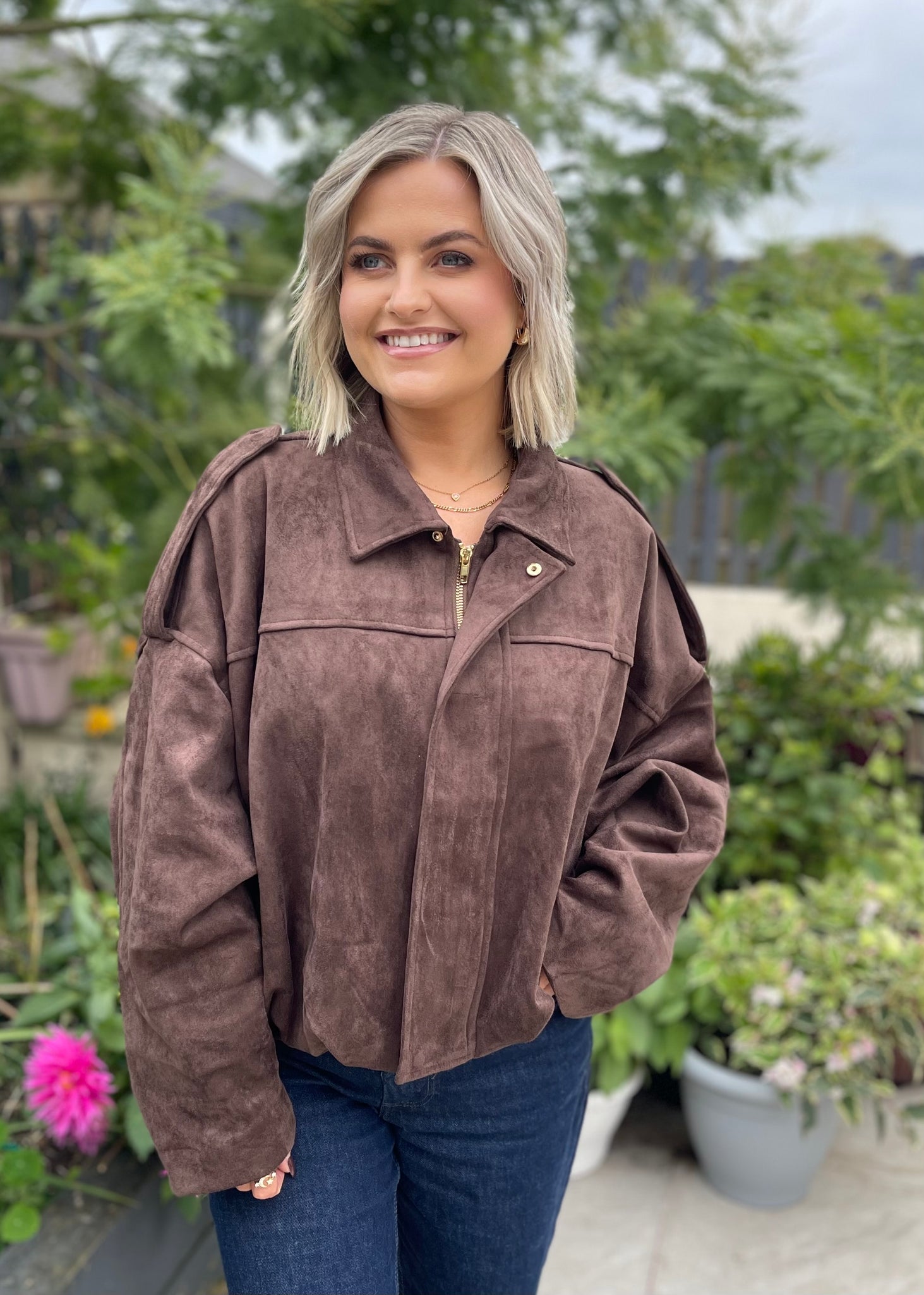Sedona Suede Bomber