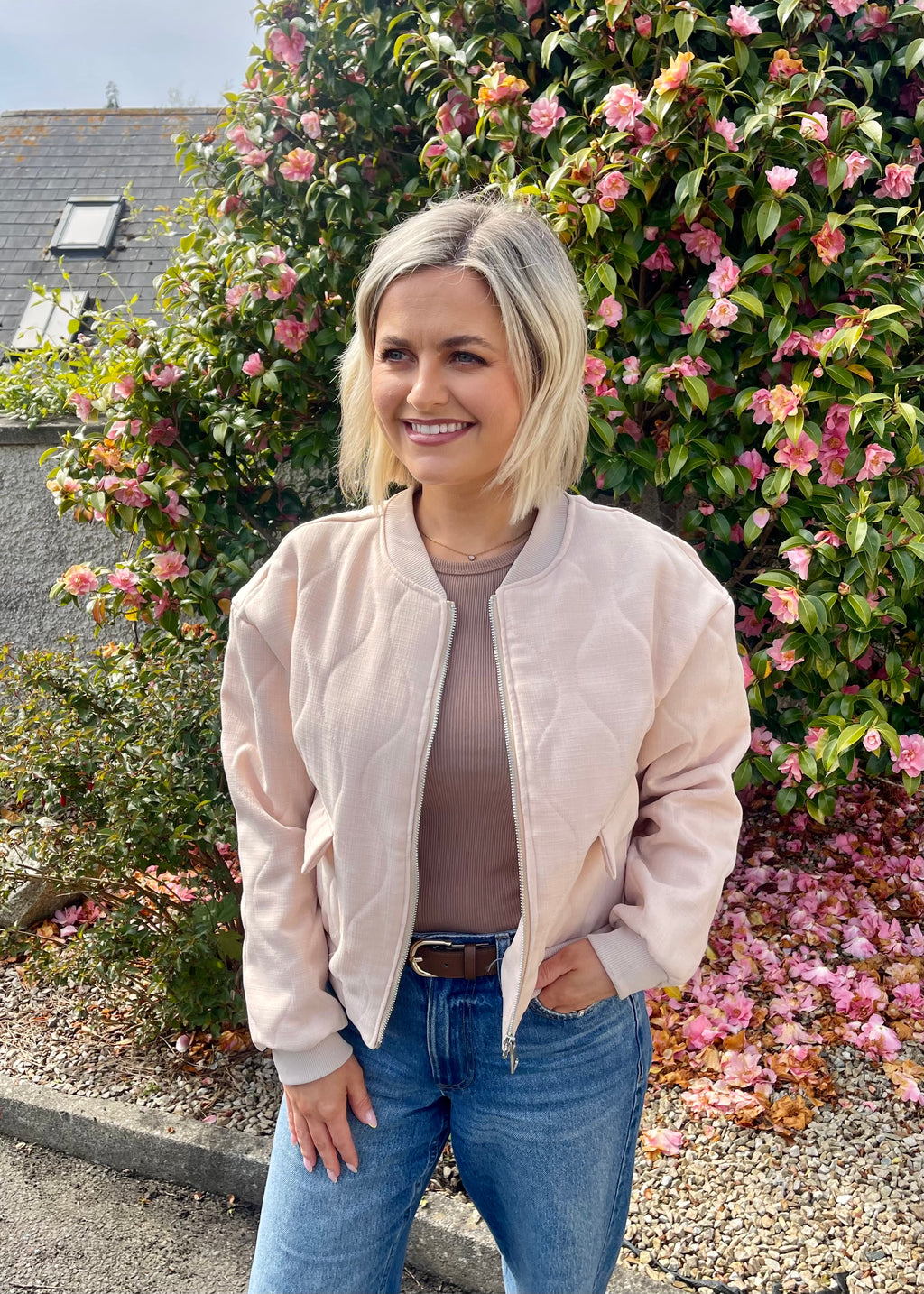 Bailey Bomber Beige