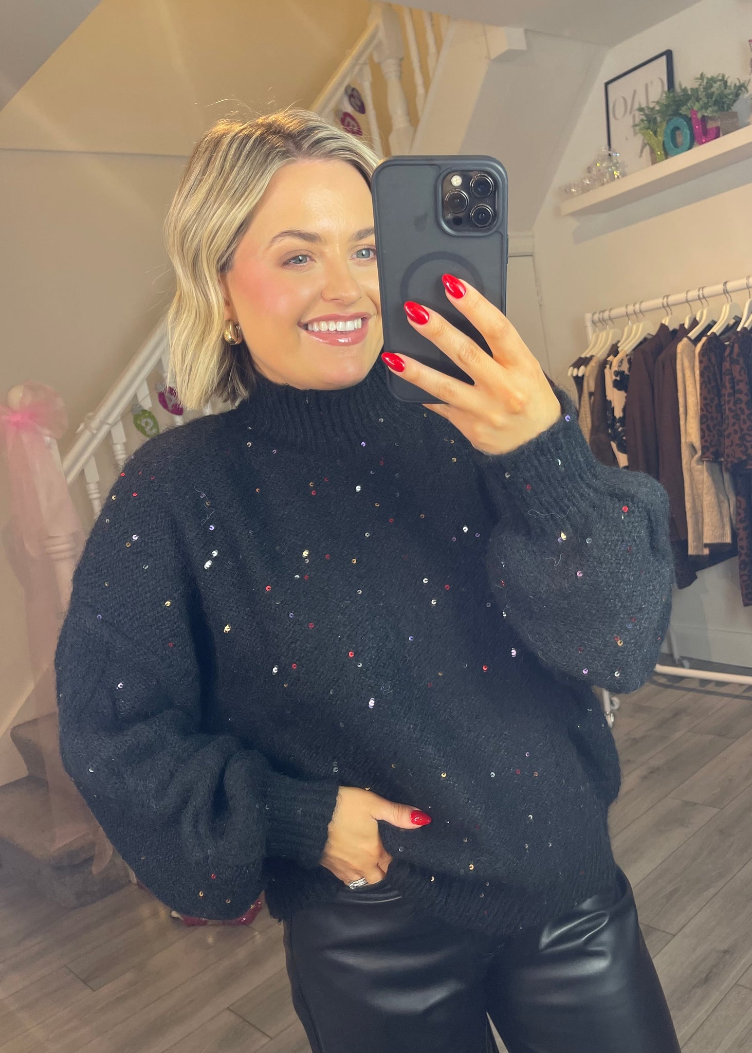 Midnight Glimmer Jumper