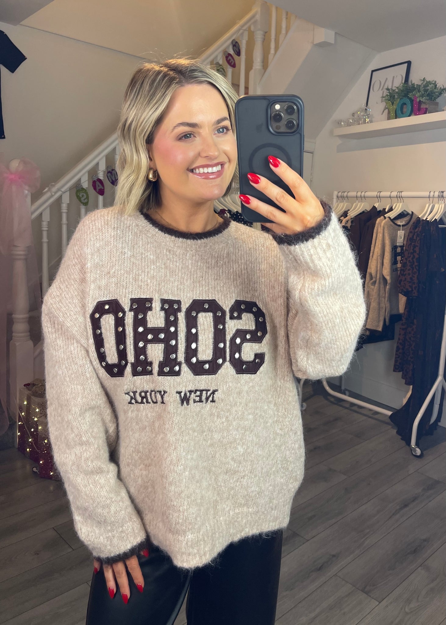 Soho Jumper Beige