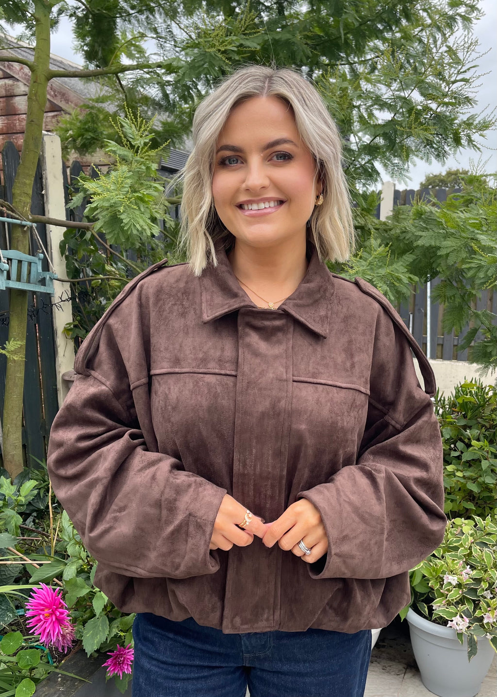 Sedona Suede Bomber