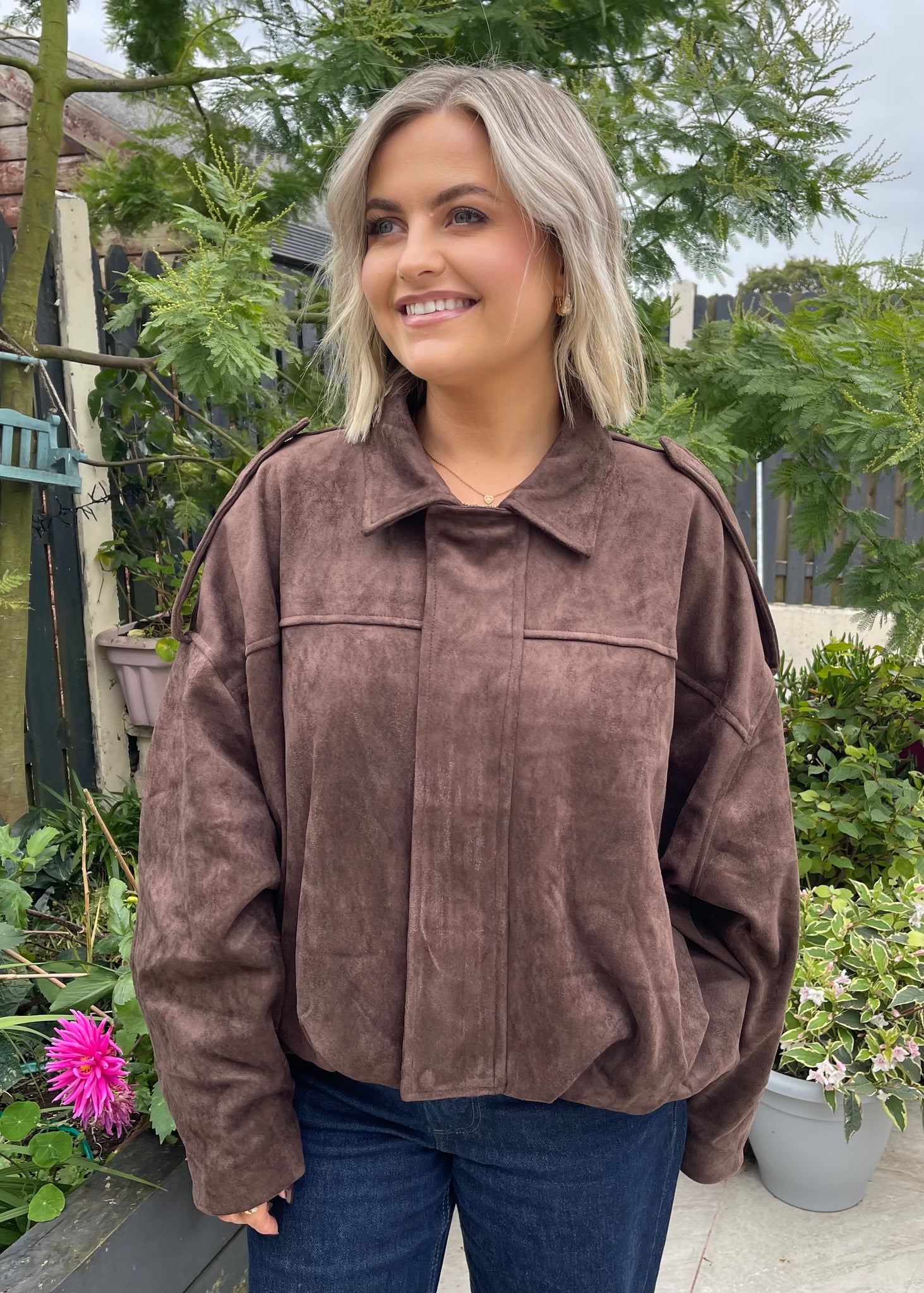 Sedona Suede Bomber