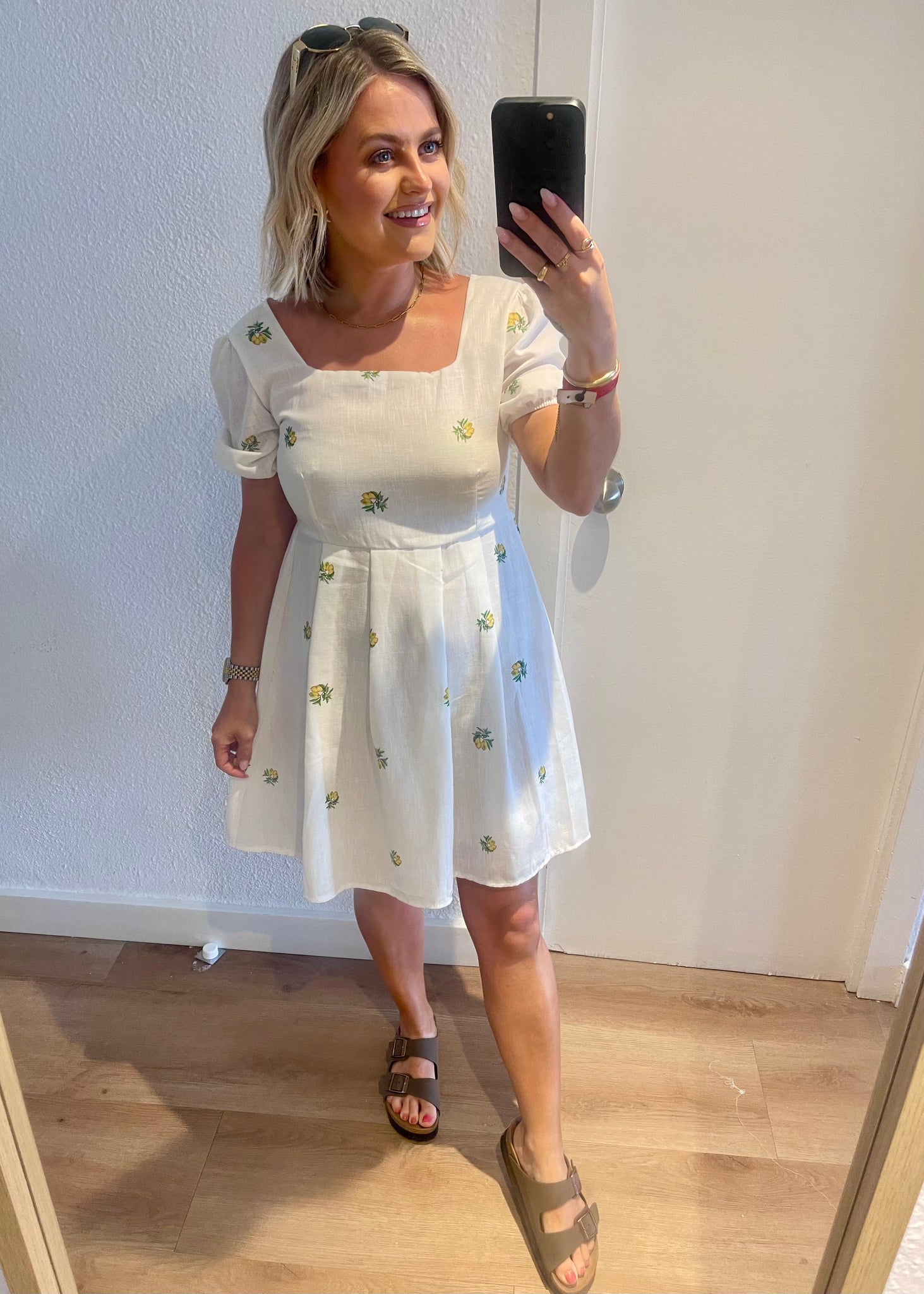 Maisie Dress with Lemons