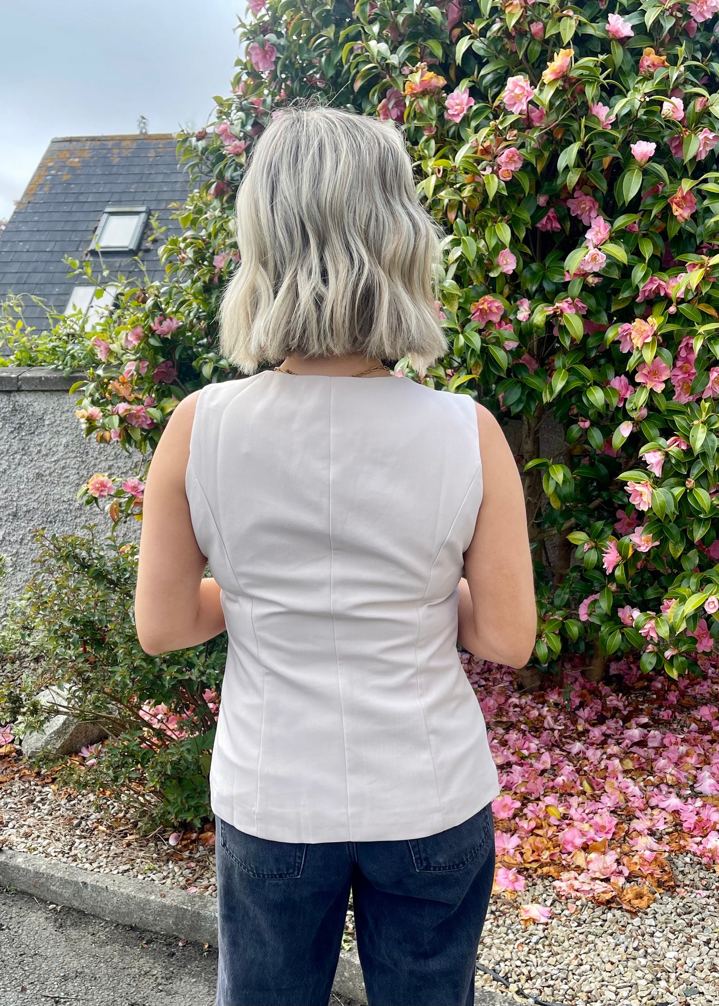 Emily Waistcoat Beige