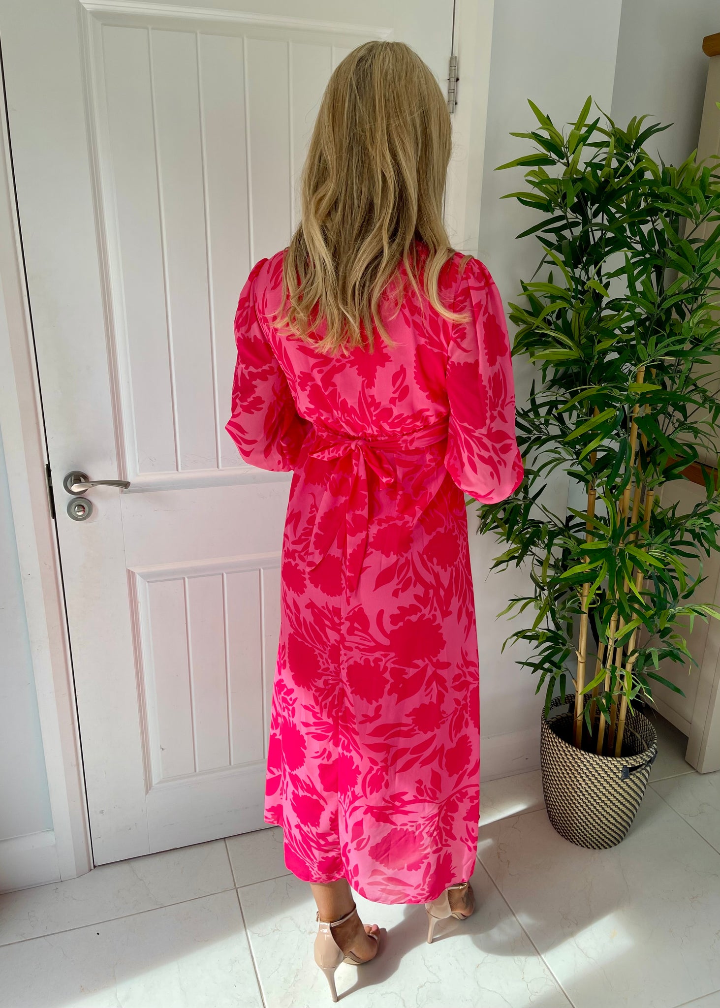 Maeve Midi Dress Pink