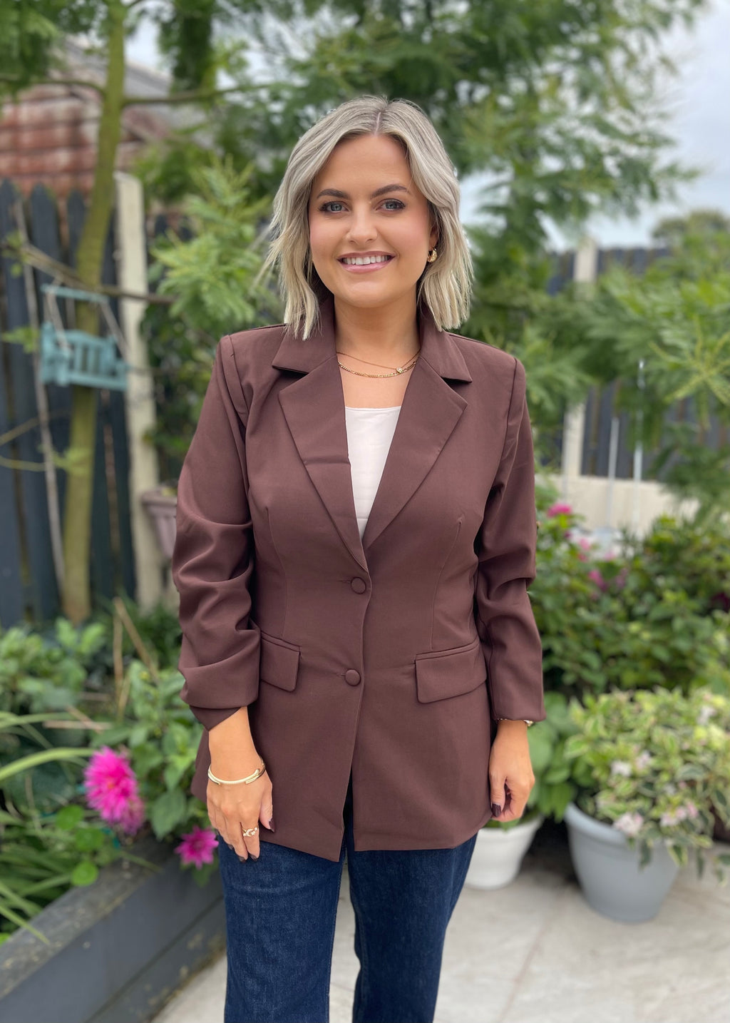 Sterling Blazer Brown