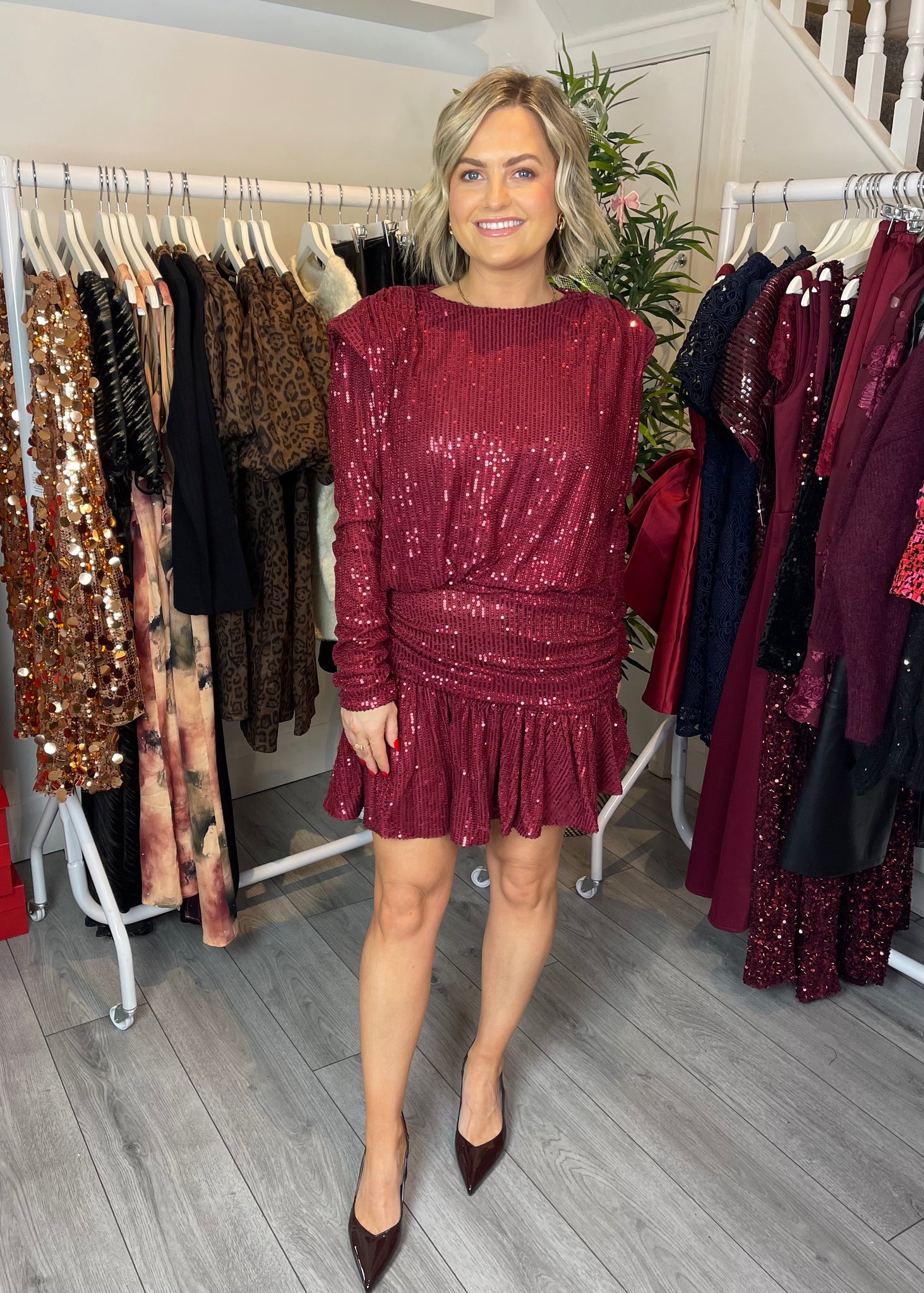 Ruby Mini Sequin Dress