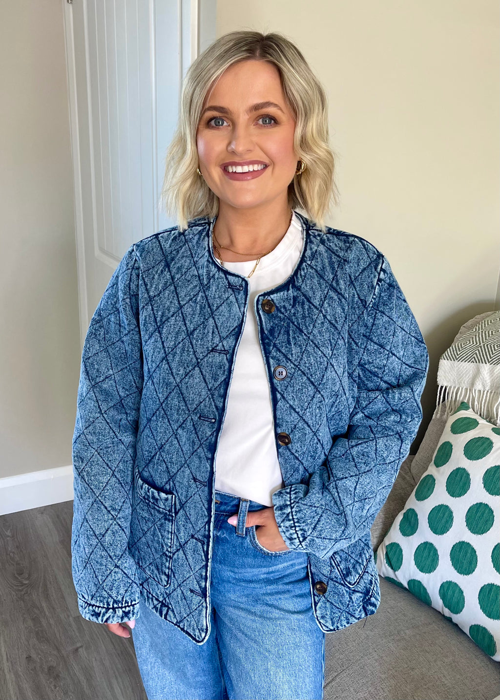 Lexi Denim Bomber