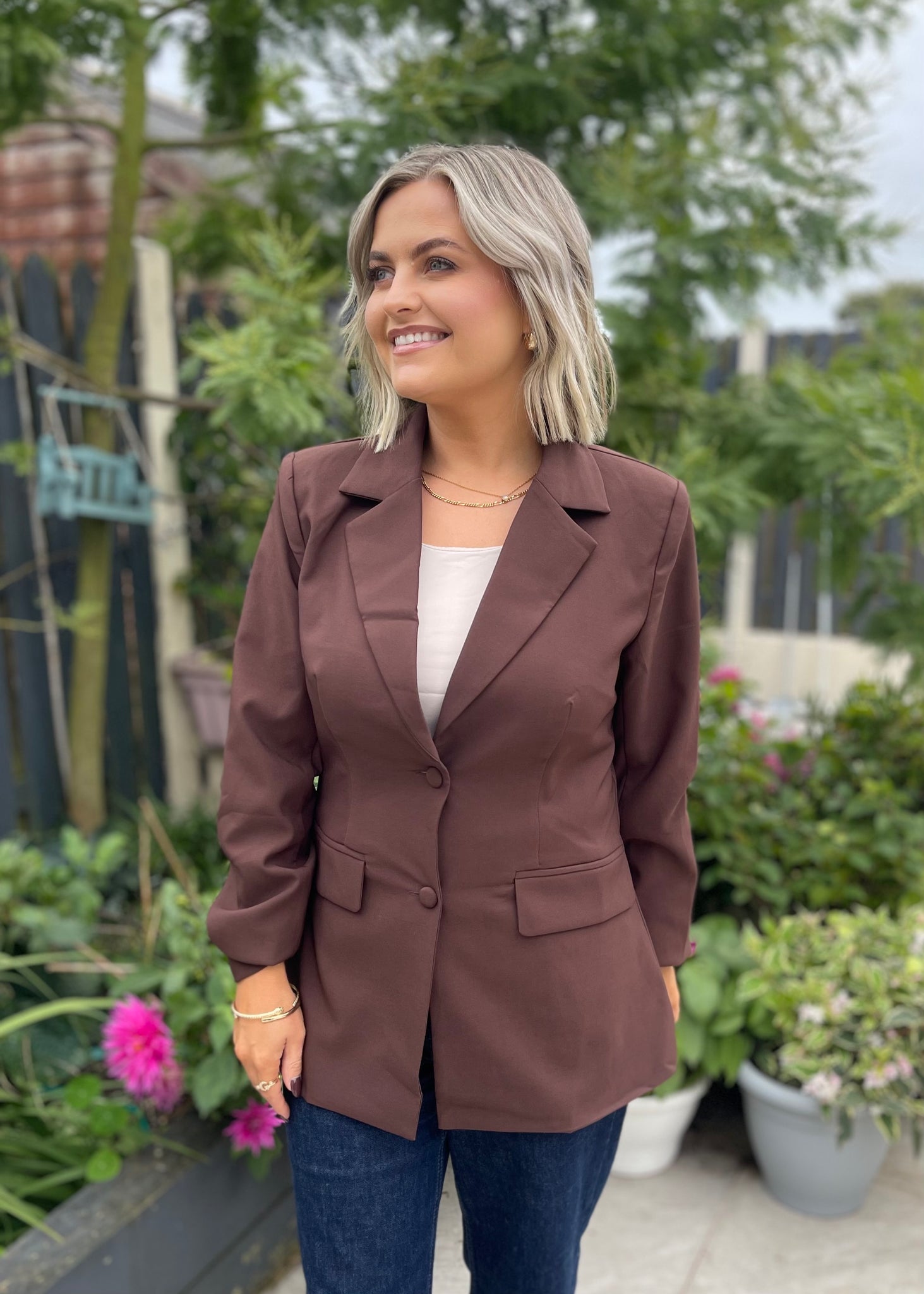 Sterling Blazer Brown