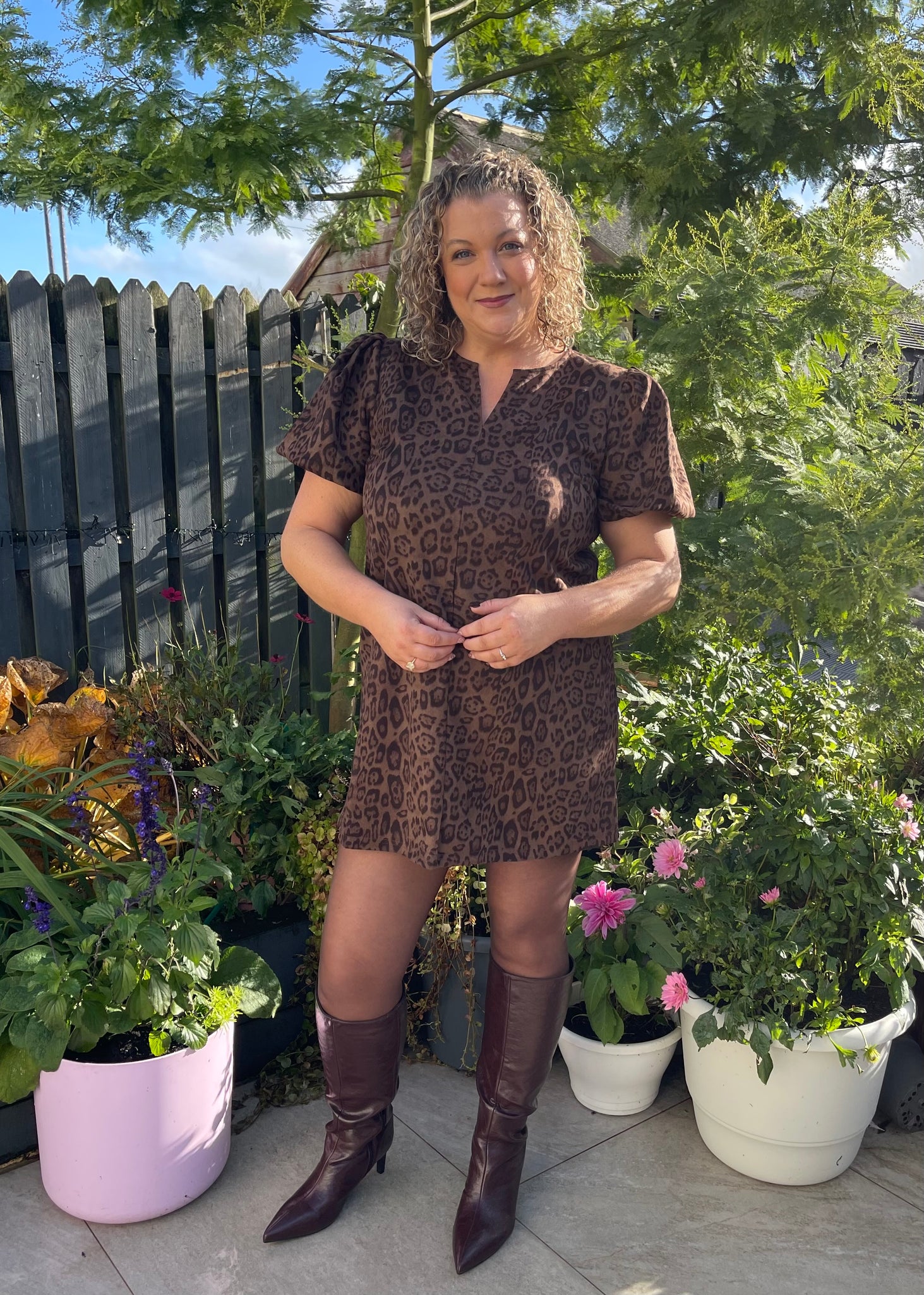 Sienna Leopard Print Mini