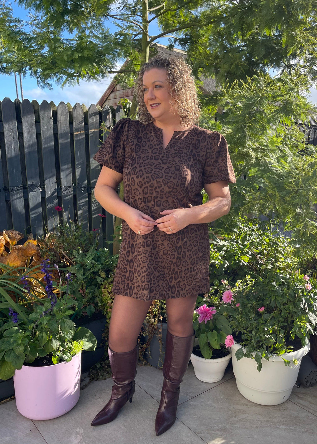 Sienna Leopard Print Mini