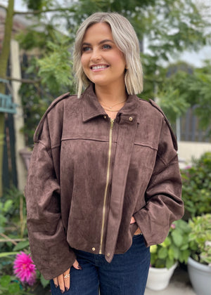 Sedona Suede Bomber