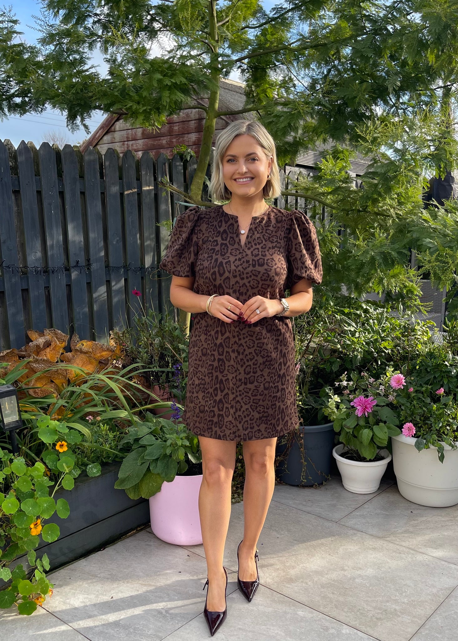 Sienna Leopard Print Mini