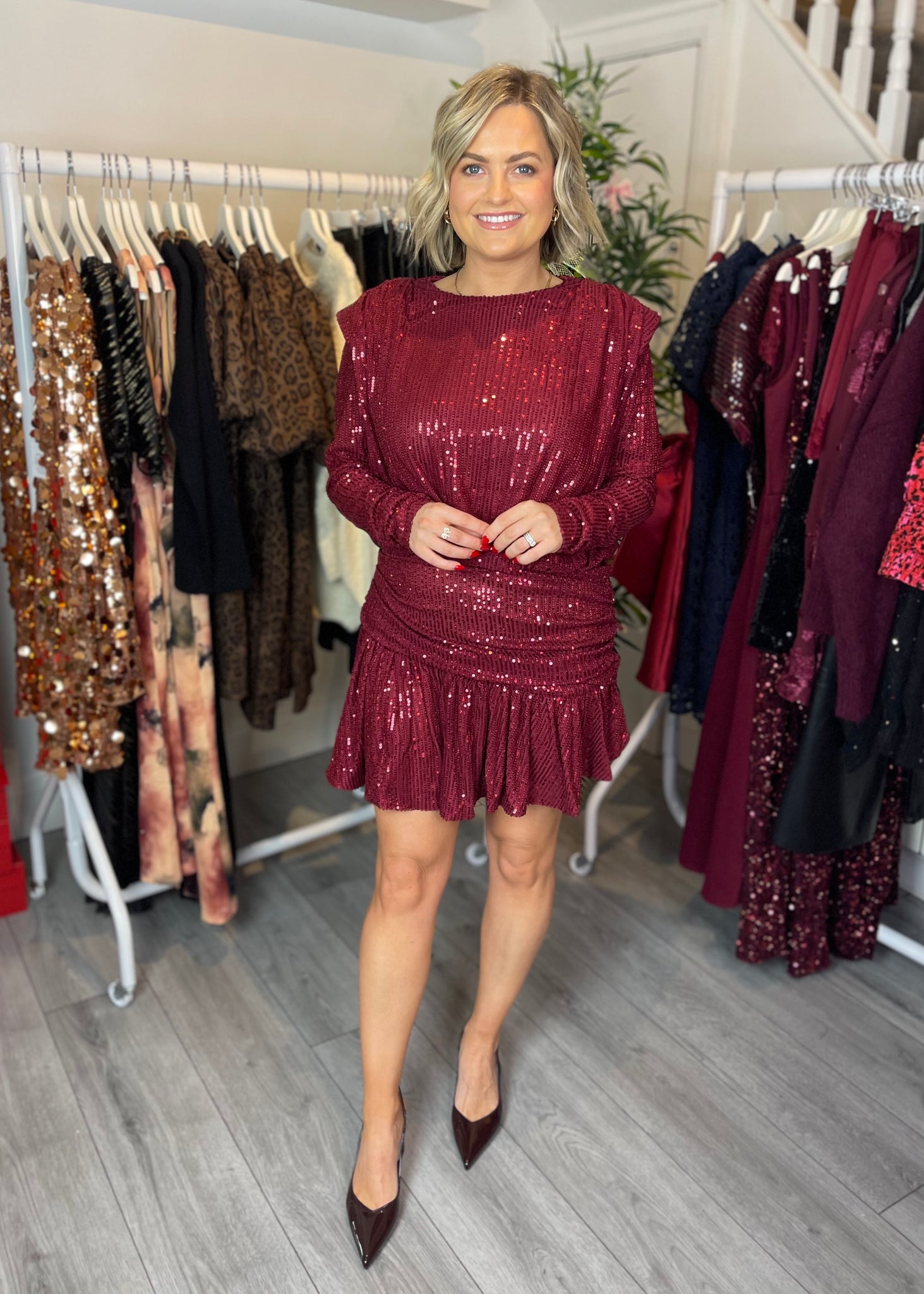 Ruby Mini Sequin Dress