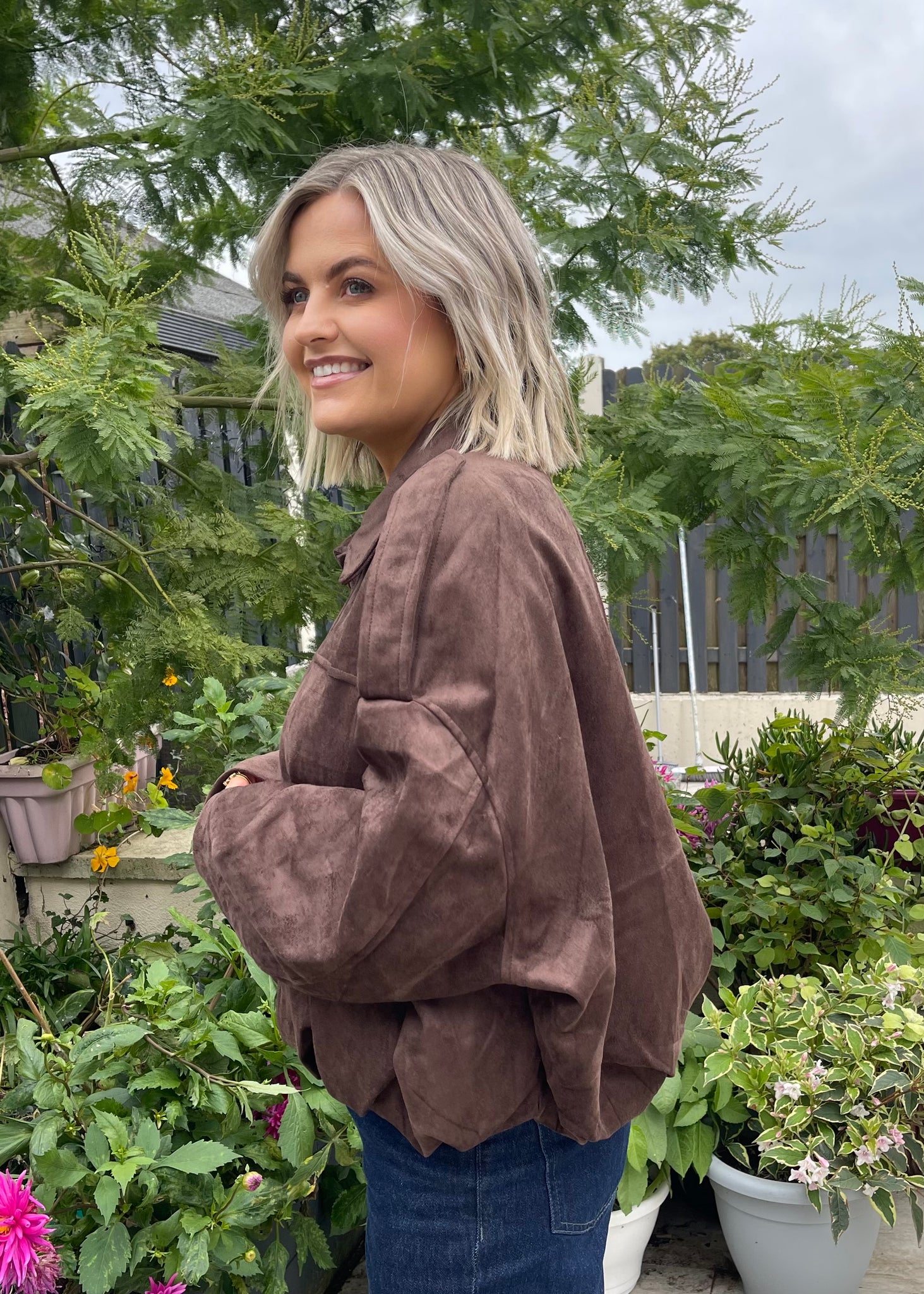 Sedona Suede Bomber