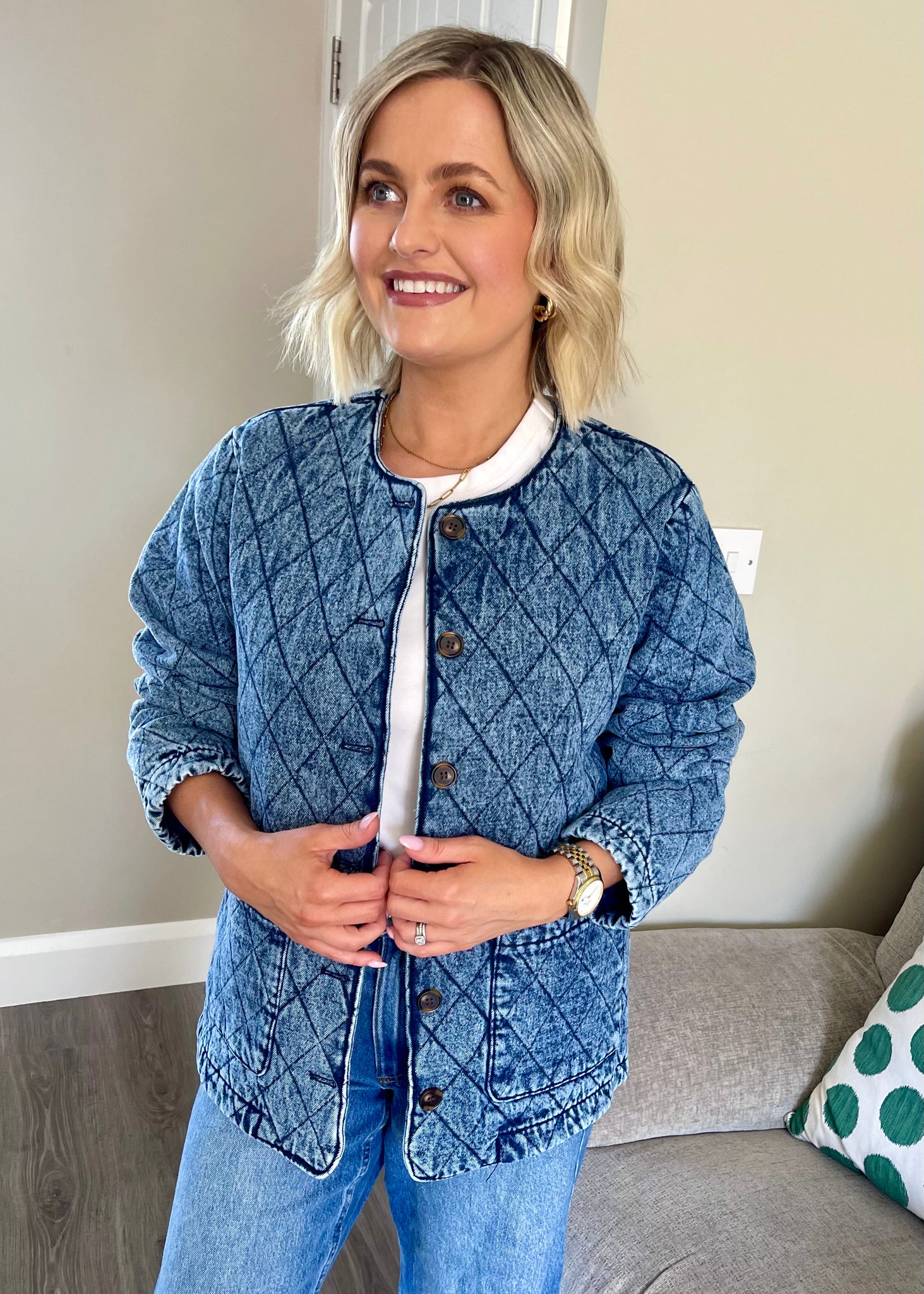 Lexi Denim Bomber