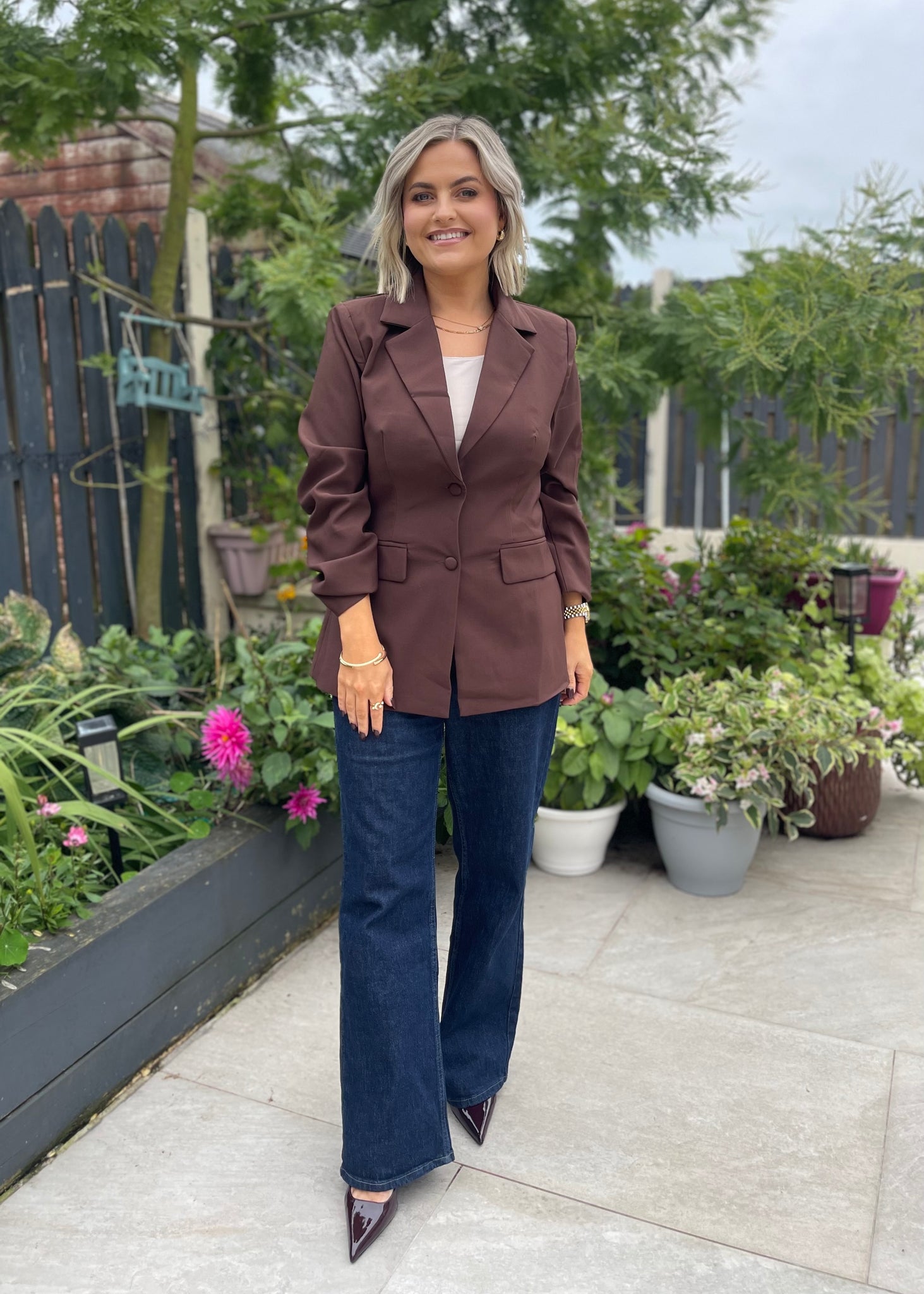 Sterling Blazer Brown