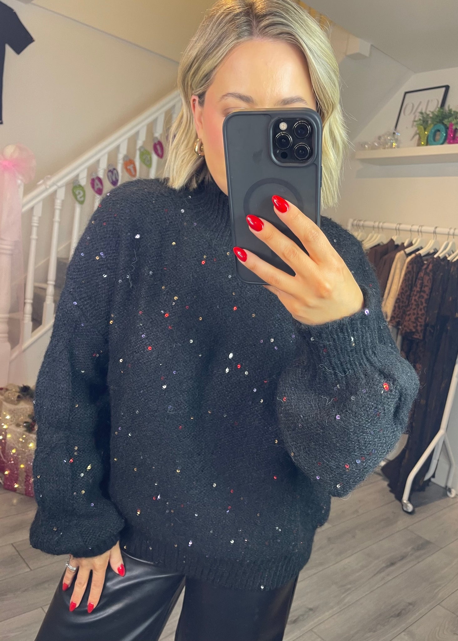 Midnight Glimmer Jumper